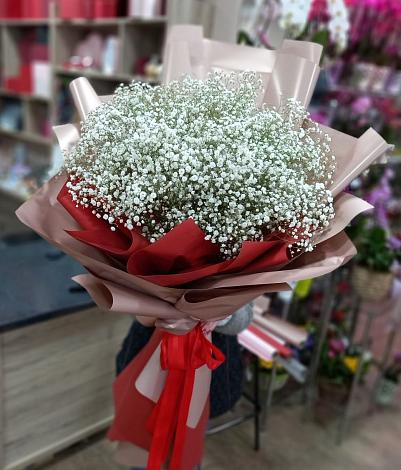 Букет цветов из: Гипсофила в Голынки