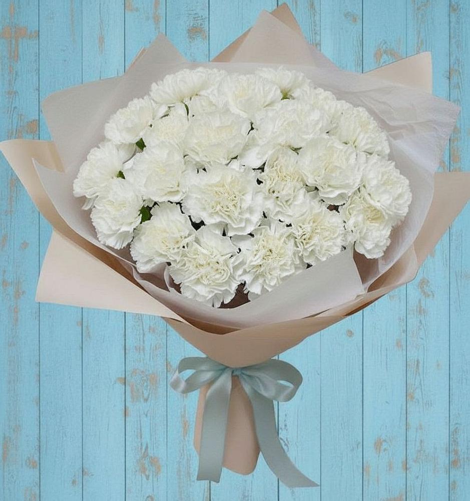 Букет цветов из: Гвоздики в Голынки