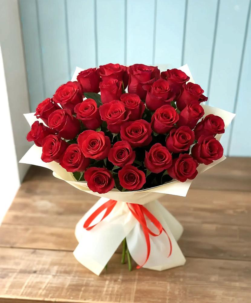 Букет 29 Красных роз в Голынки