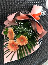Букет цветов из:  Герберы #REPLACE_PRED# Голынки