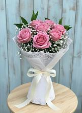 Букет цветов из:  Розы в Голынки