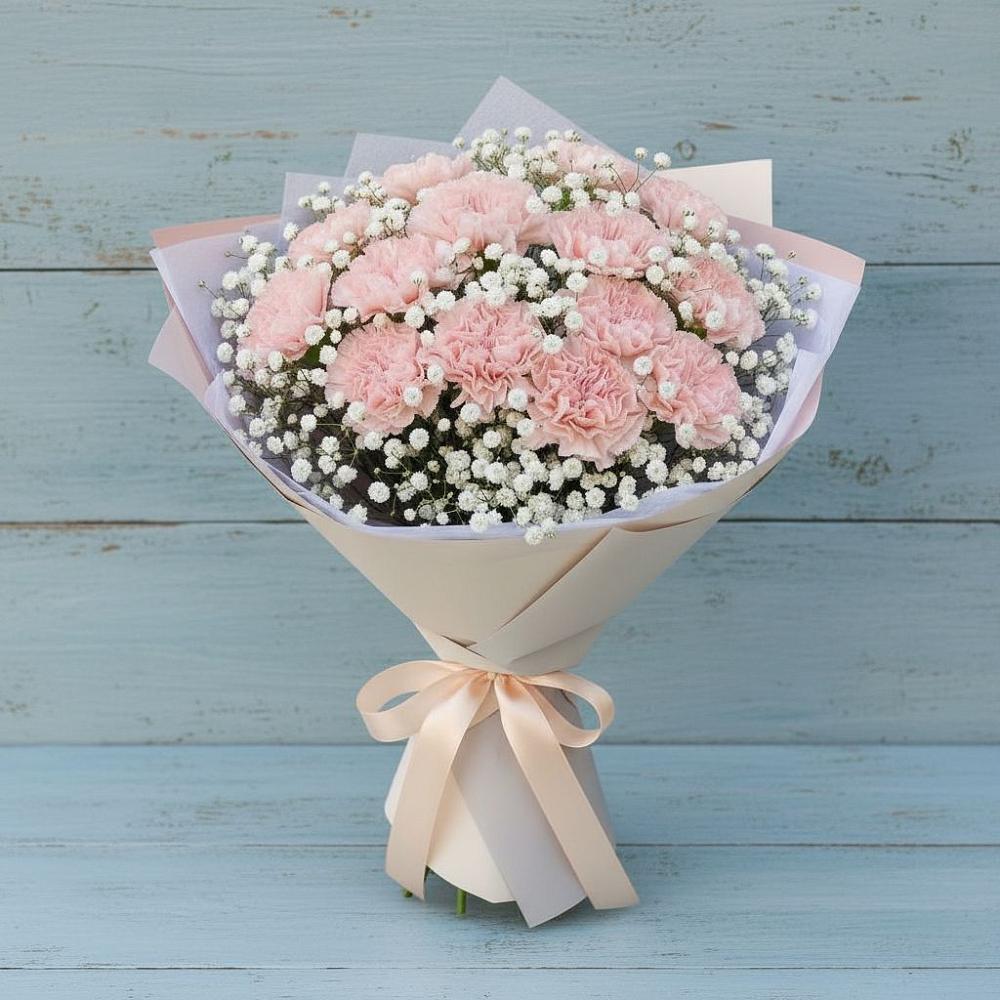 Букет цветов из: Гвоздики в Голынки