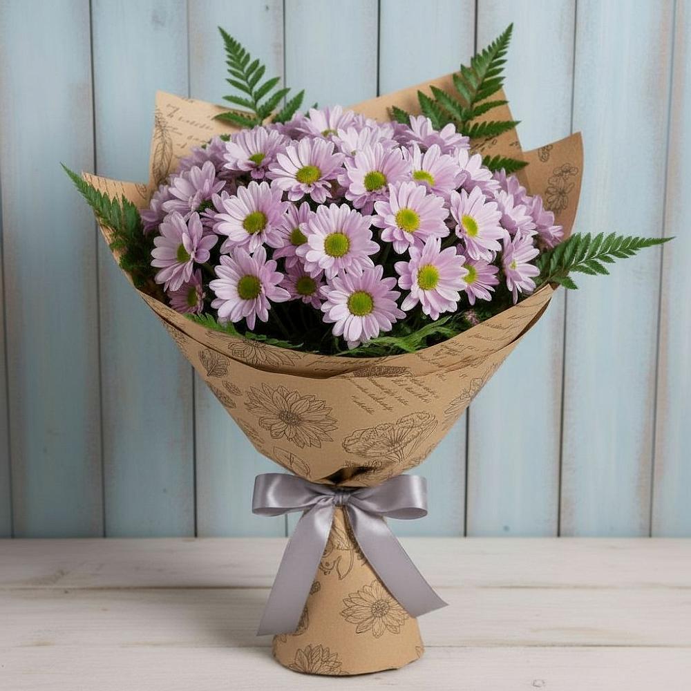 Букет цветов из: Хризантемы в Голынки