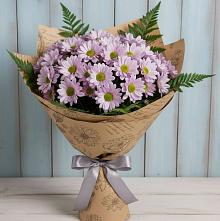 Букет цветов из:  Хризантемы в Голынки