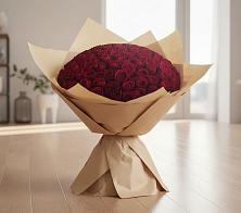 Букет 101 Красная роза в Голынки