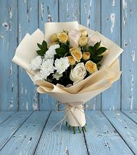 Букет цветов из:  Розы и Хризантемы #REPLACE_PRED# Голынки