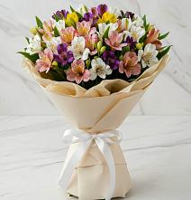 Букет цветов из:  Альстромерии в Голынки