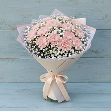 Букет цветов из:  Гвоздики в Голынки