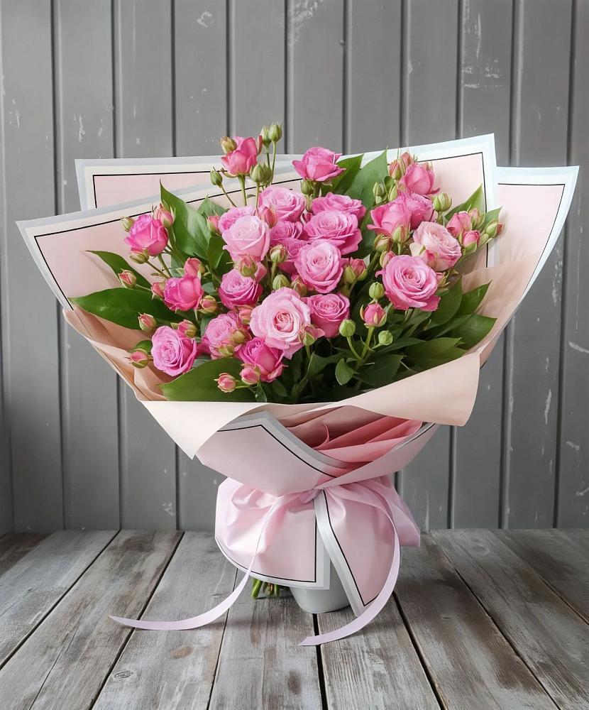 Букет Розовый кустик в Голынки