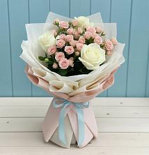 Букет цветов из:  Розы в Голынки