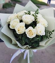 Букет Белые розы Проуд #REPLACE_PRED# Голынки