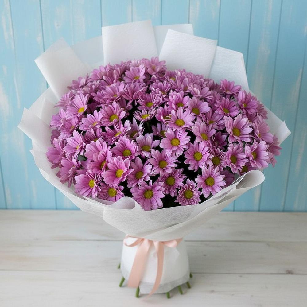 Букет цветов из: Хризантемы в Голынки