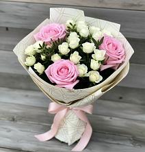 Букет цветов из:  Розы в Голынки