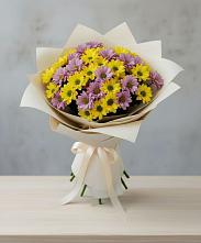 Букет цветов из:  Хризантемы в Голынки