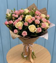 Букет цветов из:  Розы в Голынки