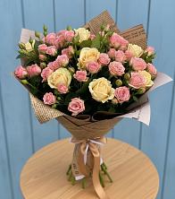 Букет цветов из:  Розы в Голынки