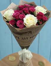 Букет цветов из:  Розы в Голынки