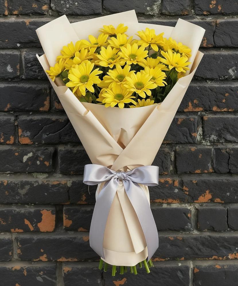 Букет цветов из: Хризантемы в Голынки