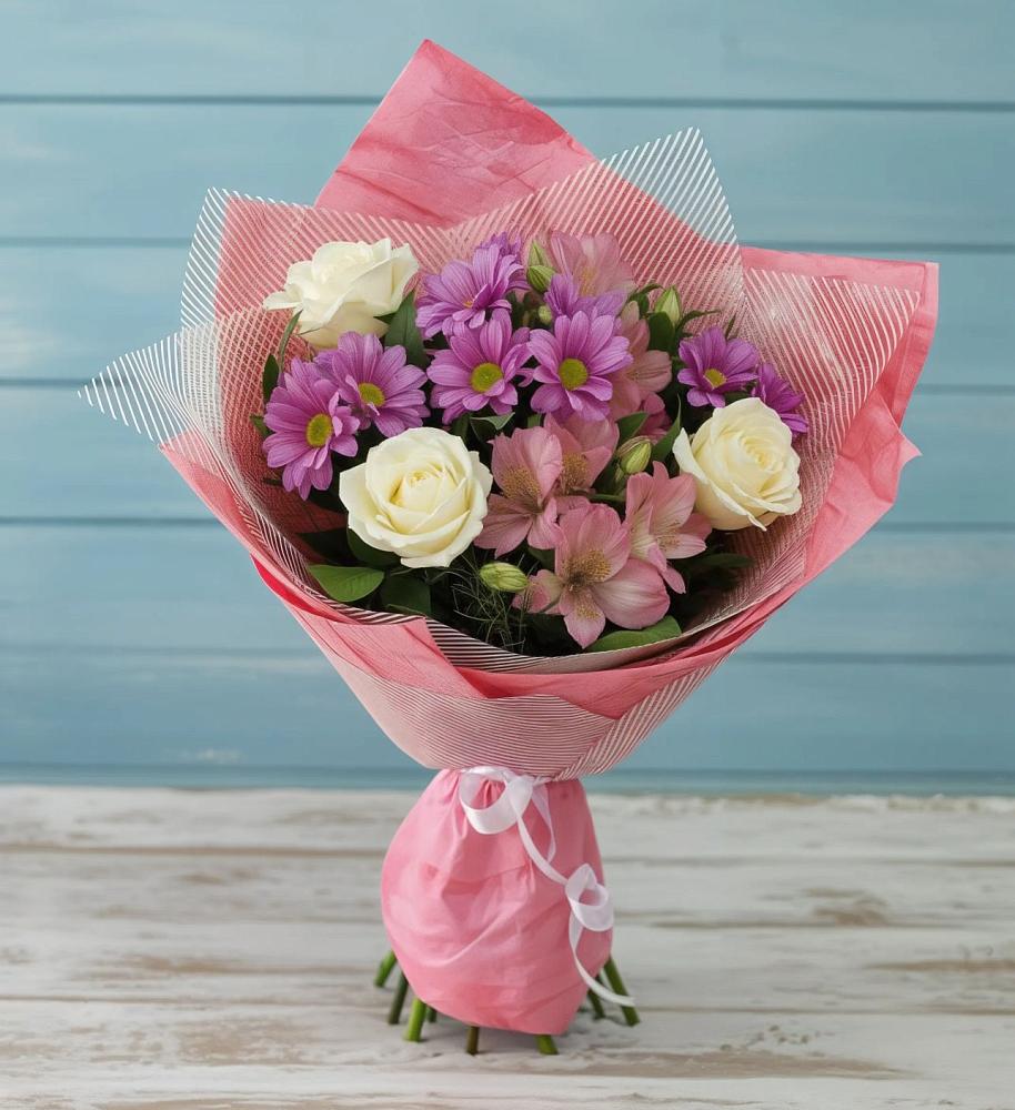 Букет цветов из: Герберы в Голынки