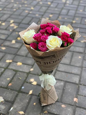 Букет цветов из: Розы в Голынки