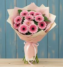 Букет цветов из:  Герберы в Голынки