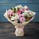 Букет цветов из: Хризантемы, Альстромерии и Розы в Голынки
